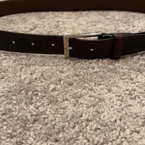 Mens Brooks Brothers Brown Belt